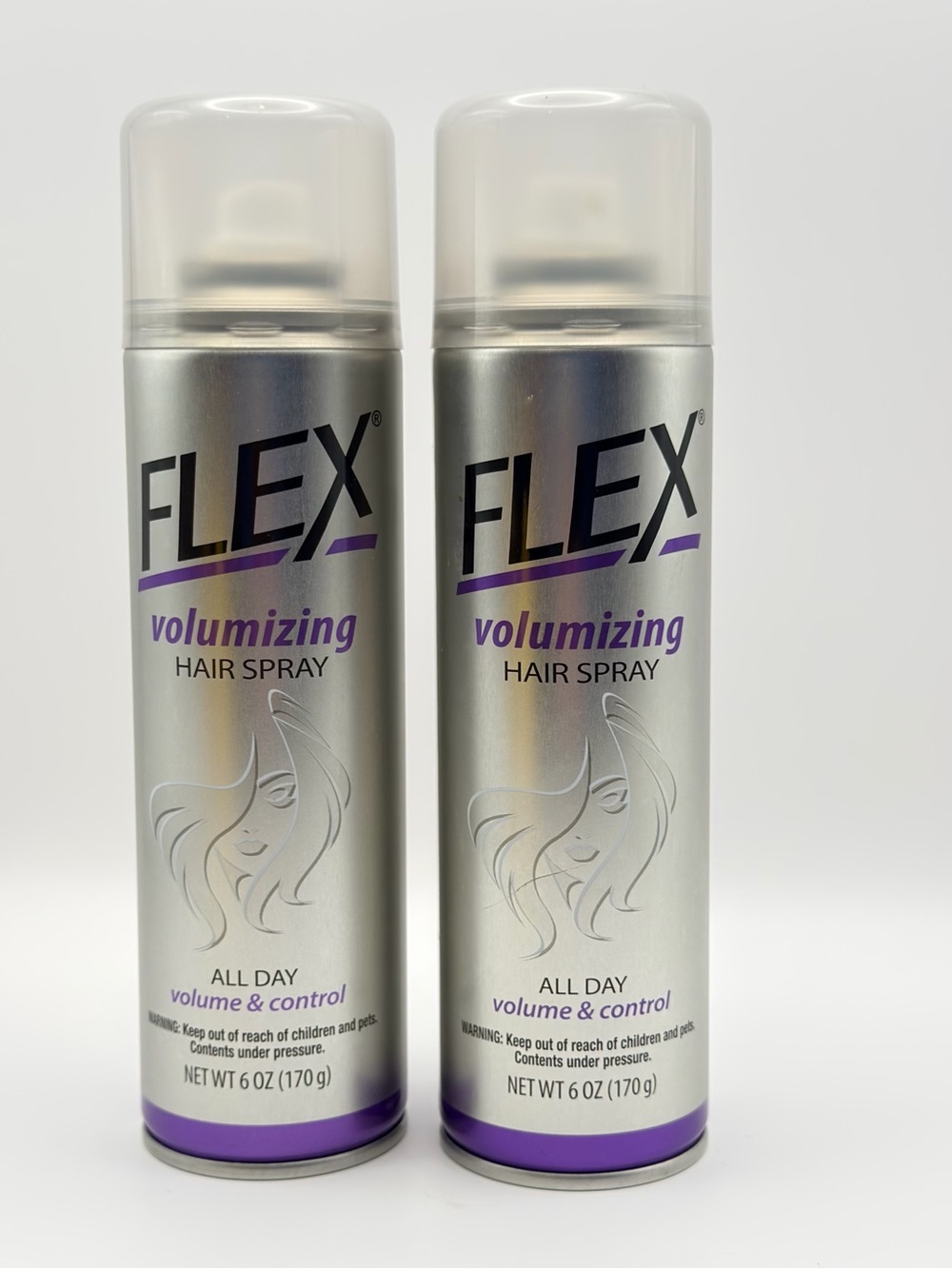 Volumizing Hair Spray – Silver & Purple